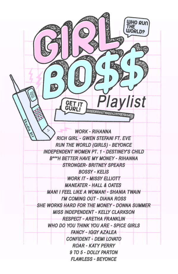 Girl Boss Playlist | studiodiy.com