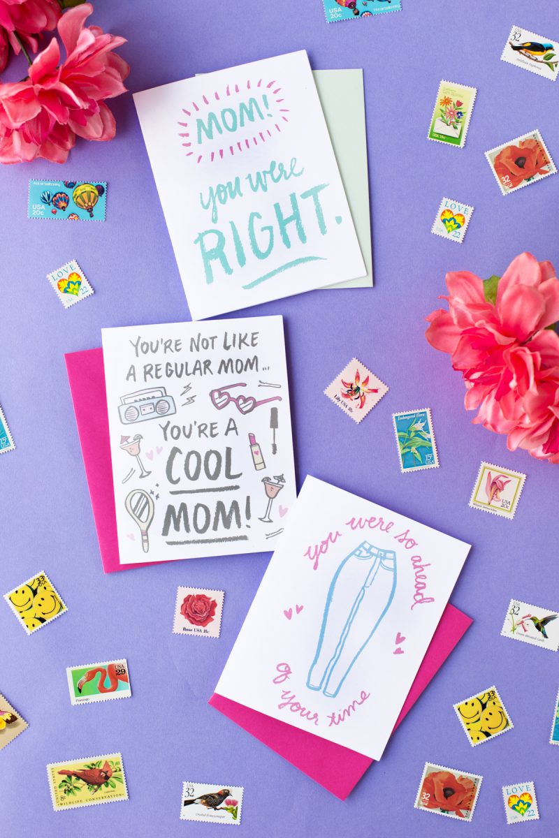 3 Free Printable Mother's Day Cards - Mother's Day Card Template ...