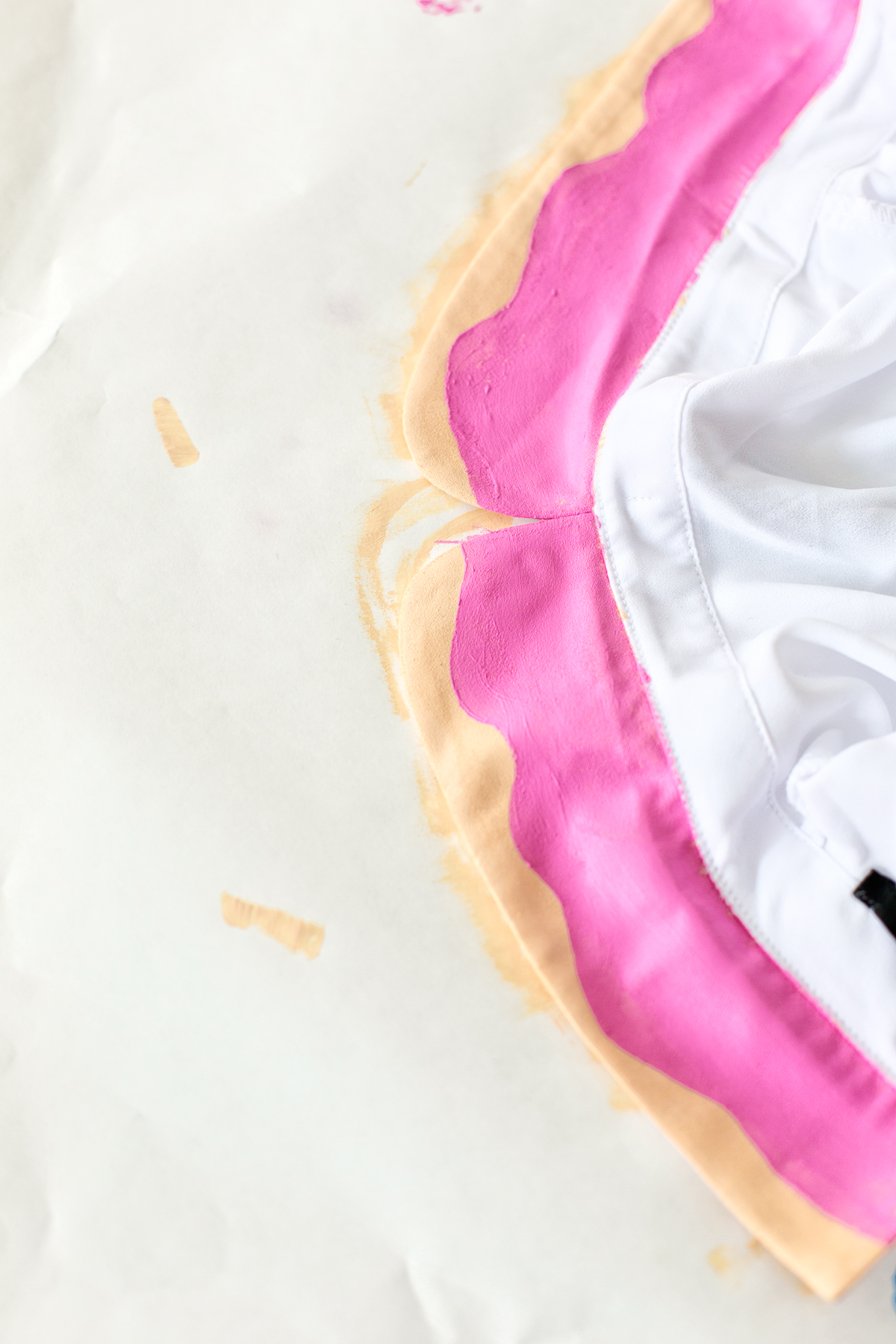 DIY Painted Donut Collar Studio DIY