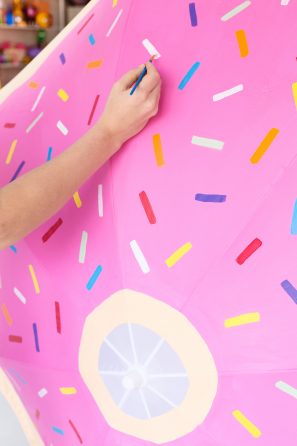 A donut umbrella