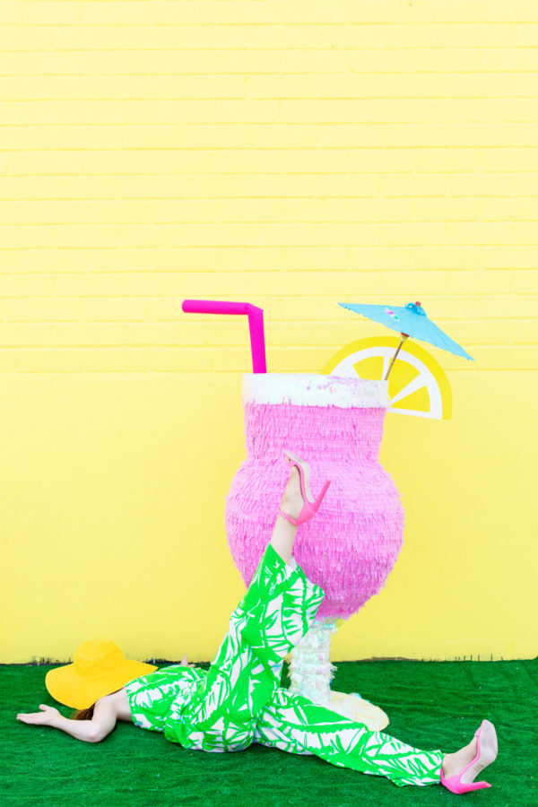 DIY Tropical Drink Piñata | studiodiy.com