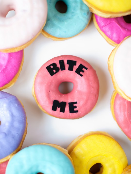 DIY Graphic Donuts