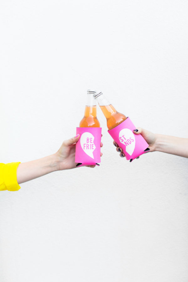 DIY BFF Koozies (Free printable!) | studiodiy.com