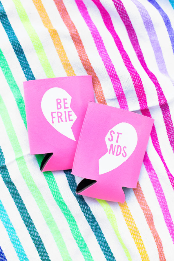 DIY BFF Koozies (Free printable!) | studiodiy.com