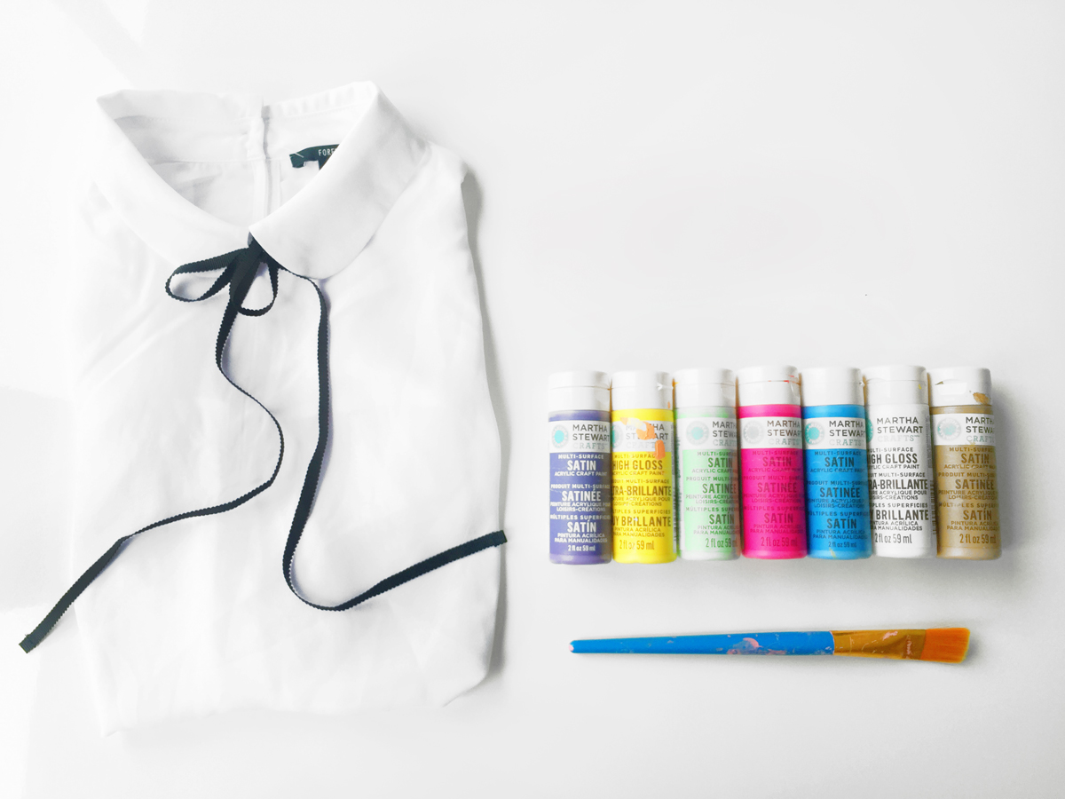 DIY Painted Donut Collar Studio DIY