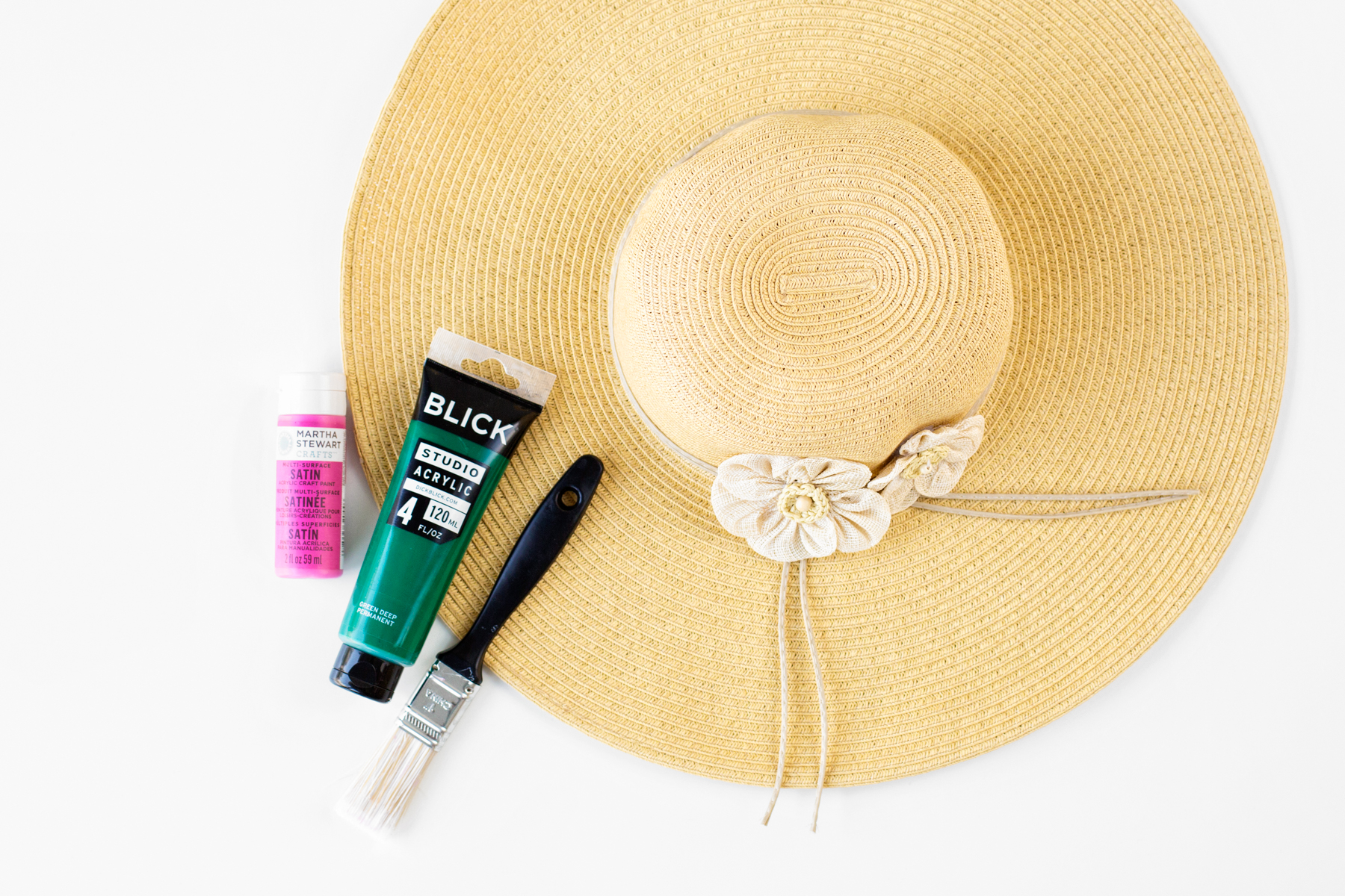 DIY Watermelon Floppy Hat Studio DIY