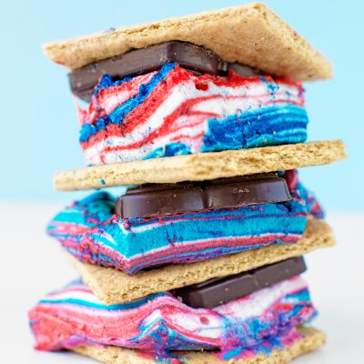 Colorful smores