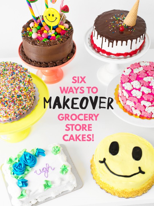 Cakeover: Six Store Bought Cake Decorating Hacks