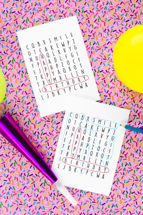 Diy Free Printable Birthday Card For Kids To Decorate And Write Their 
