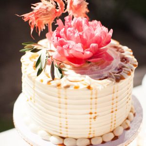 Flamingo Wedding Cake Toppers