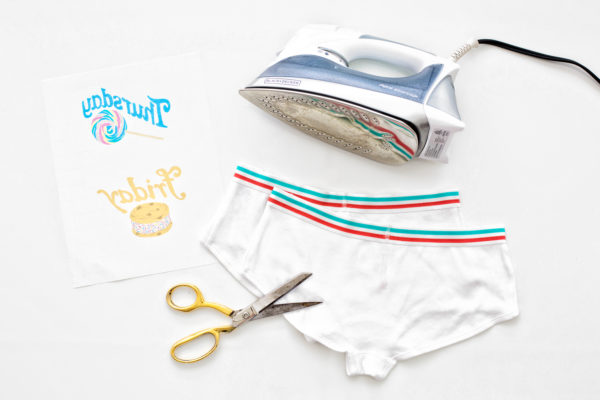 DIY Day of the Week Underwear for Kids and Tweens