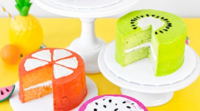 DIY Fruit Slice Cakes | studiodiy.com