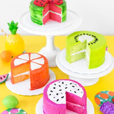 Cakes that look like fruit