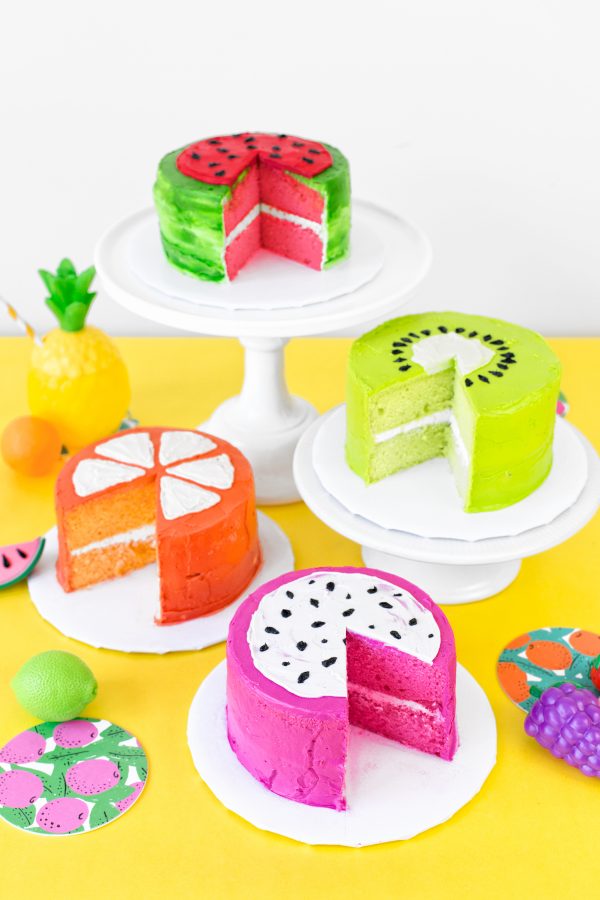 DIY Fruit Slice Cakes | studiodiy.com