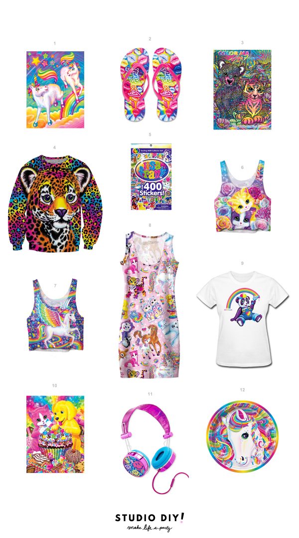 Lisa Frank Products You Can Buy RIGHT NOW! - Studio DIY