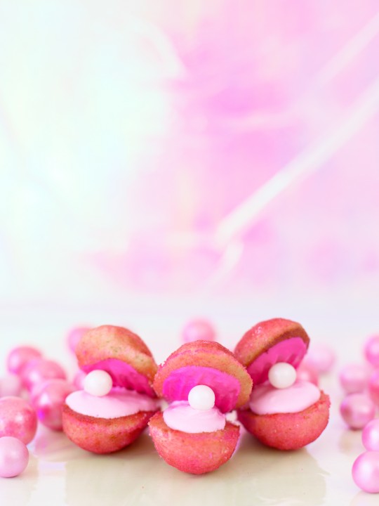 Under The Sea: Pink Shell Madeleines