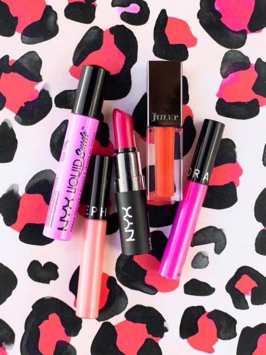 My Five Go-To Lip Colors