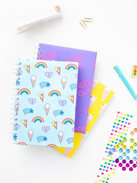 Three (More!) Free Printable Notebook Covers
