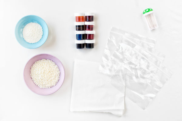 Sprinkles and craft materials 
