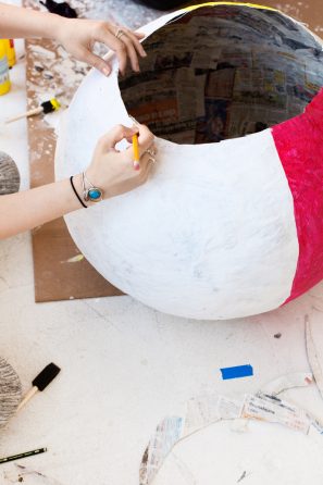 DIY Beach Ball Costume