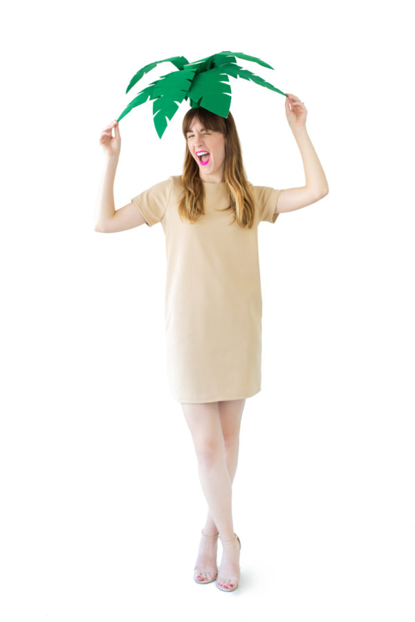 DIY Palm Tree Costume