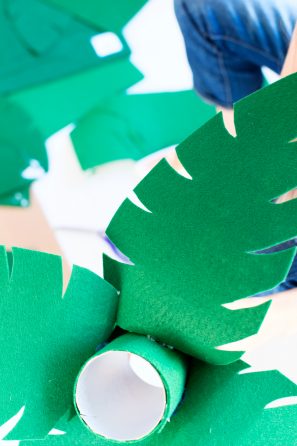 DIY Palm Tree Costume