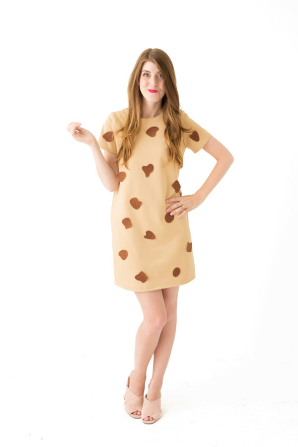 DIY Chocolate Chip Cookie Costume