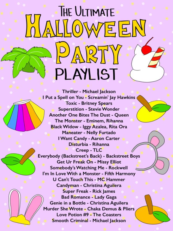 The Ultimate Halloween Party Playlist - Studio DIY