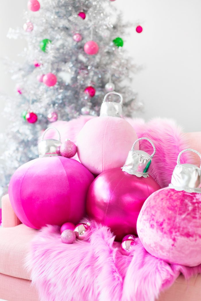 Adorable Pink Hot Glue Gun Ornament - Christmas