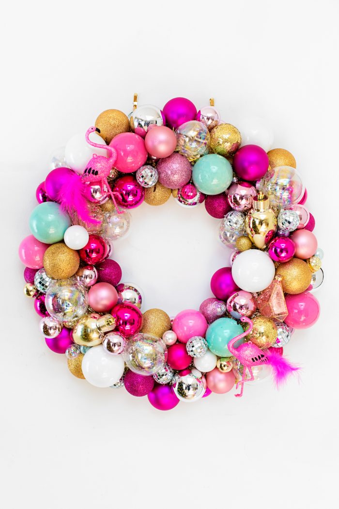 DIY Ornament Wreath