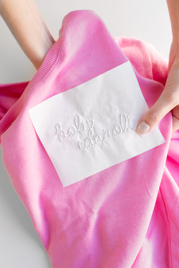 Diy embroidered sweatshirt  my fave easy jessecmault hack  studio diy