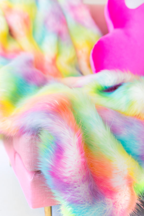 Rainbow fur