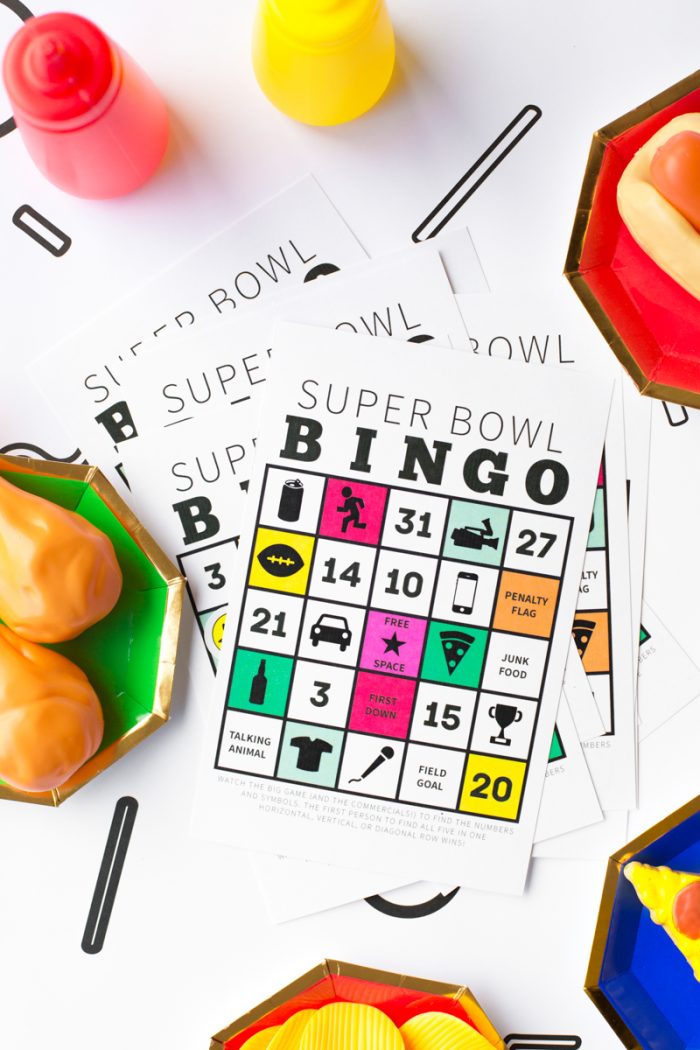 Free Printable Football Bingo for Game Day Fun