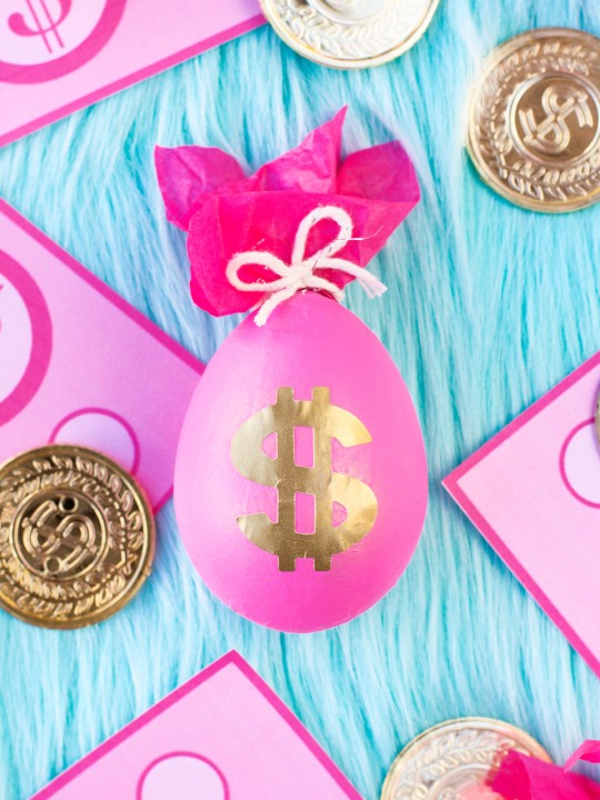 DIY Money Bag Easter Eggs