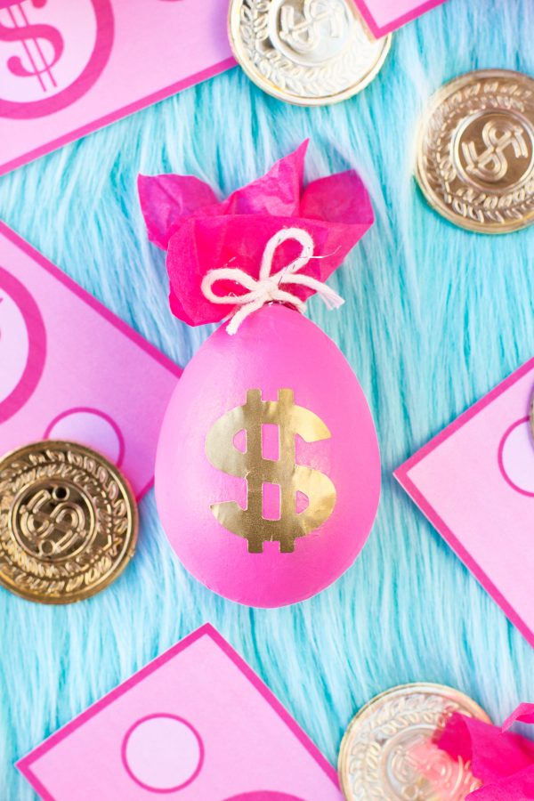 Money bag easter egg