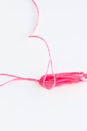 Pink string