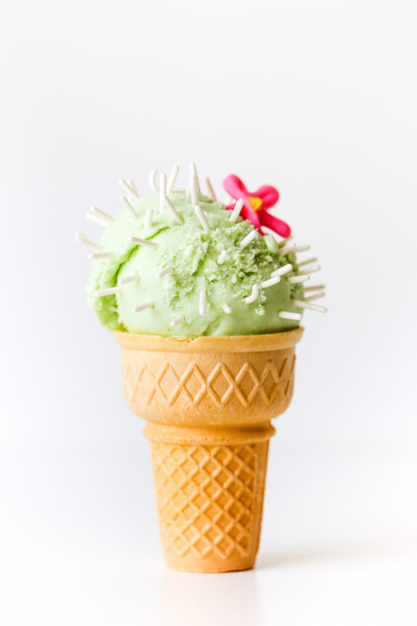 Cactus ice cream