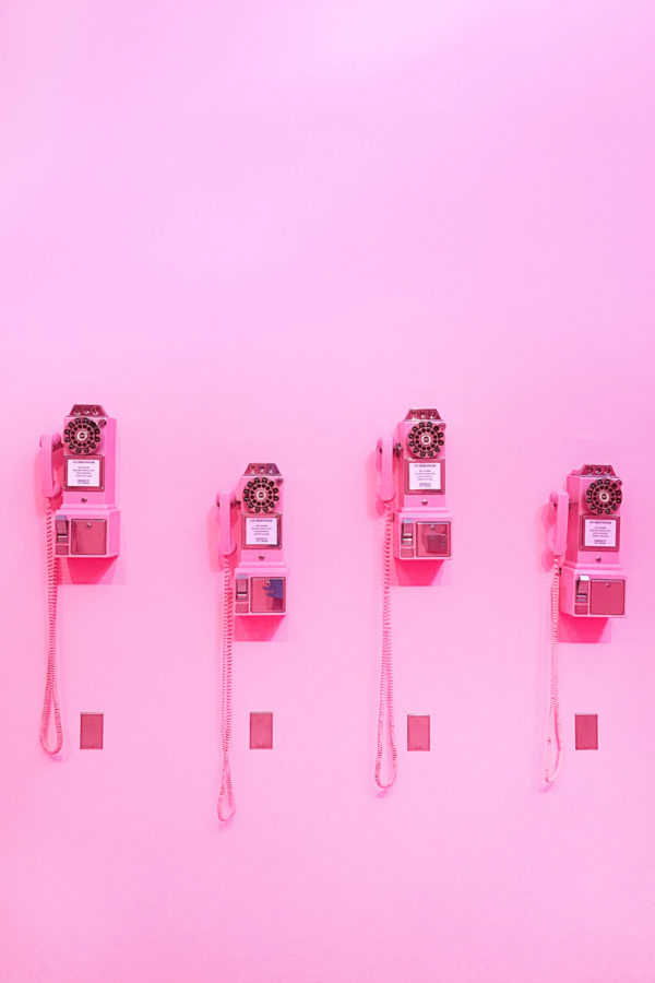 Pink phones