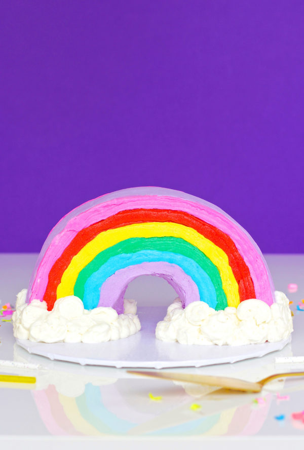 Rainbow Bundt Cake