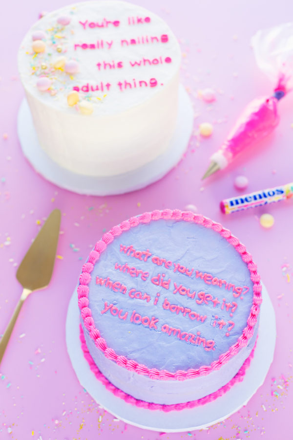 DIY Letter Cake Template - Get Creative!