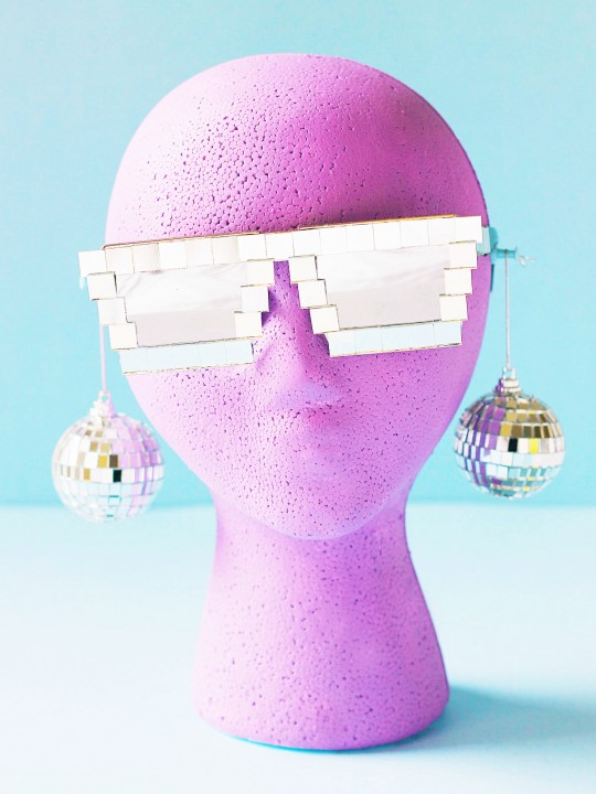 DIY Disco Sunglasses