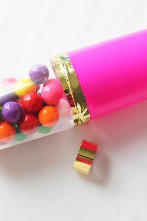 Tube with candy in it