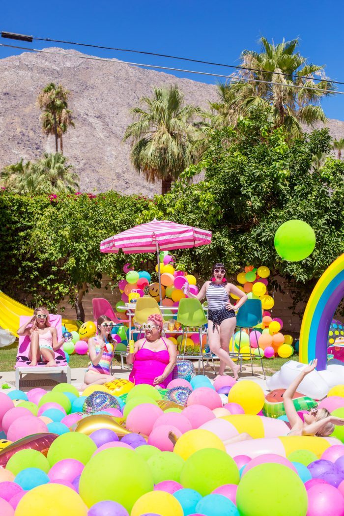 Epic Balloon Pool Party!