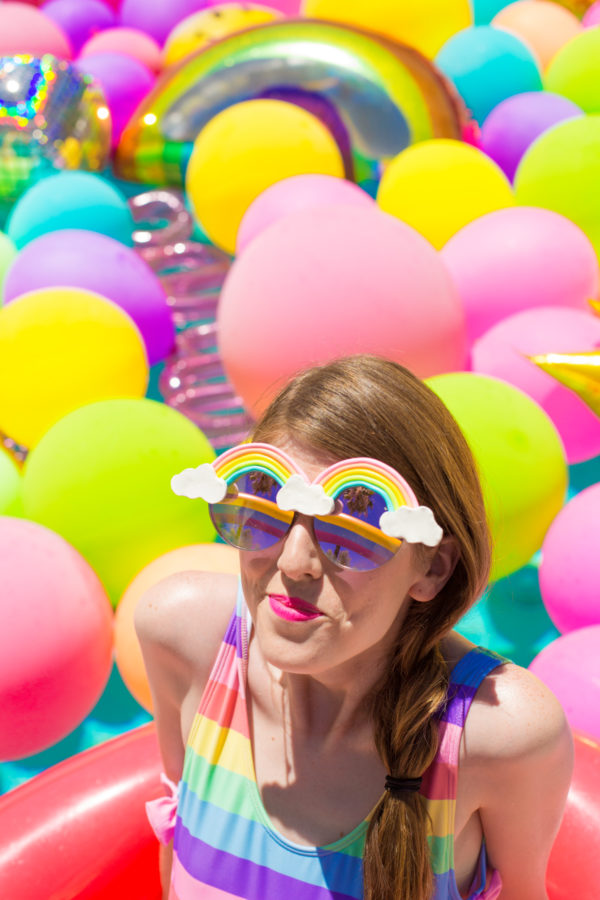 DIY Rainbow Sunglasses - Studio DIY