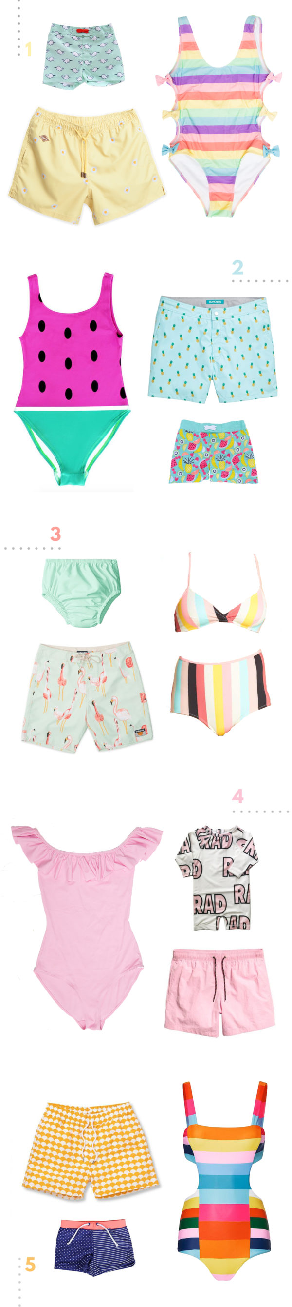 Fave Swimsuits for the Family!