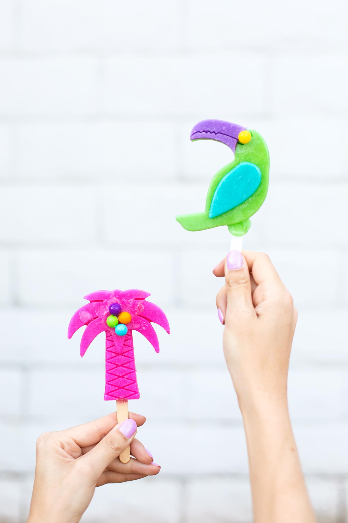 Tropical Gumball Popsicles Studio DIY