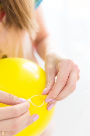 Yellow balloon