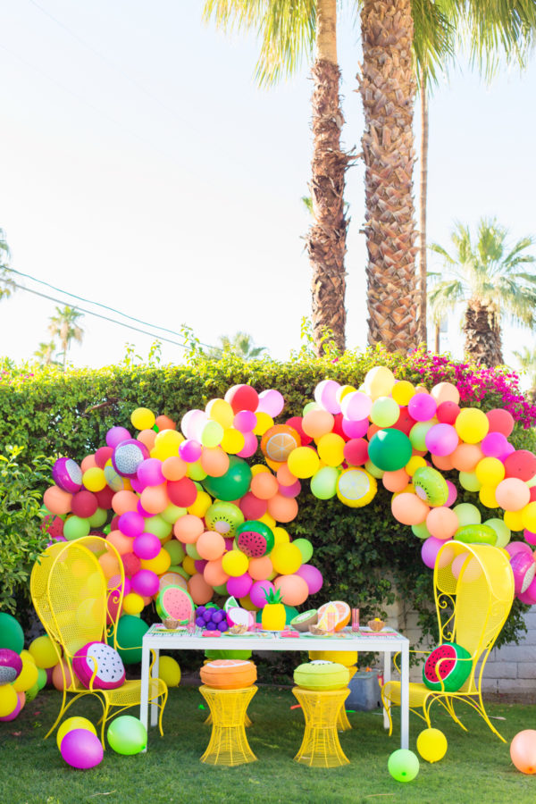 A group of colorful balloons