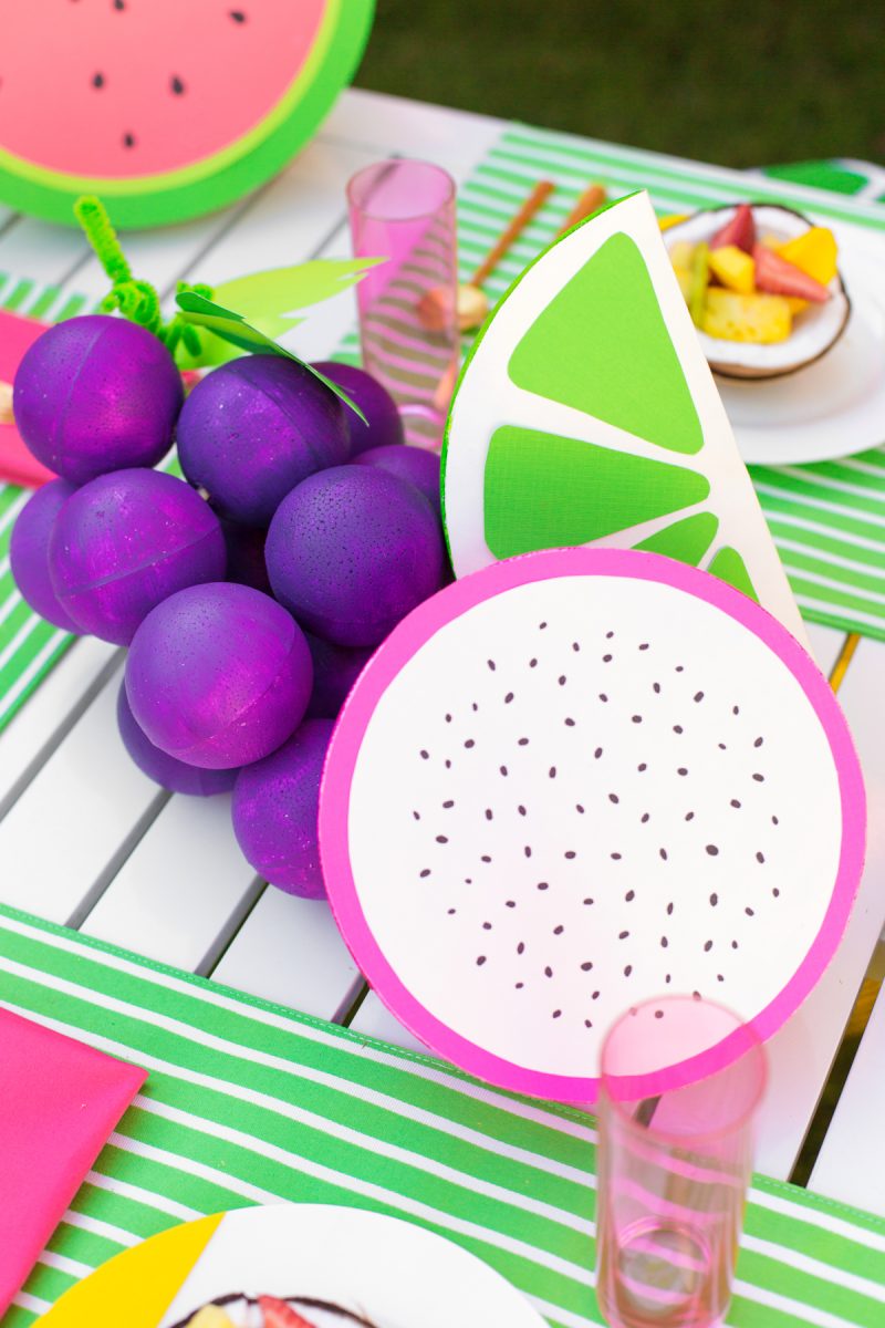 DIY Giant Foam Fruit Studio DIY