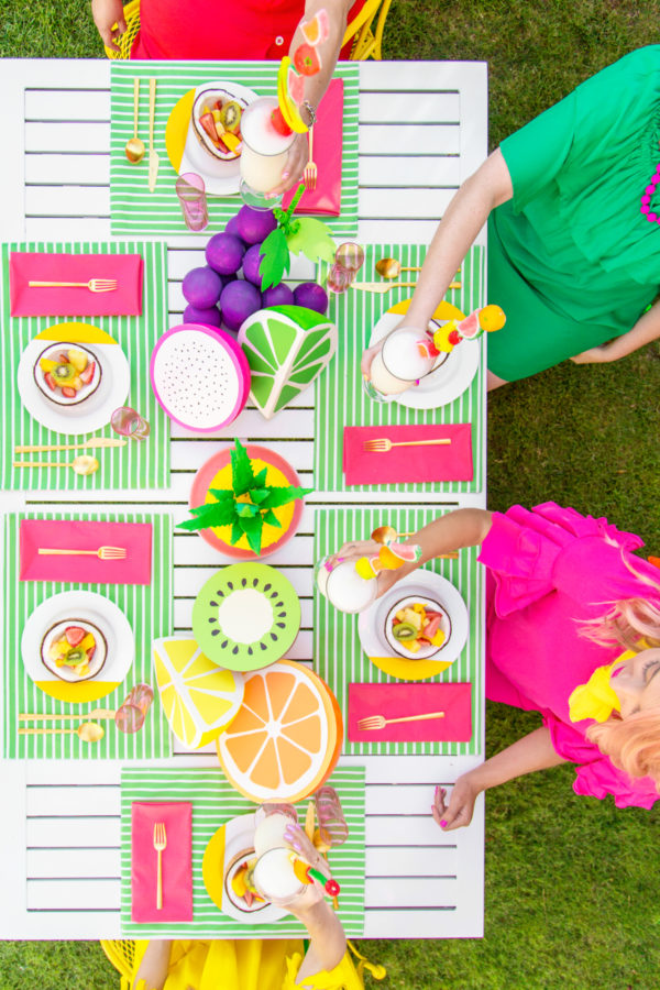 Fruit themed dinner party